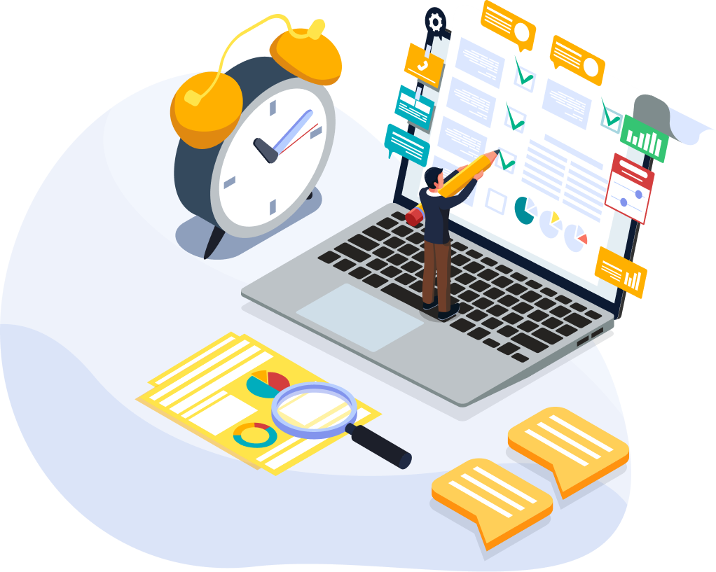 Contact illustration